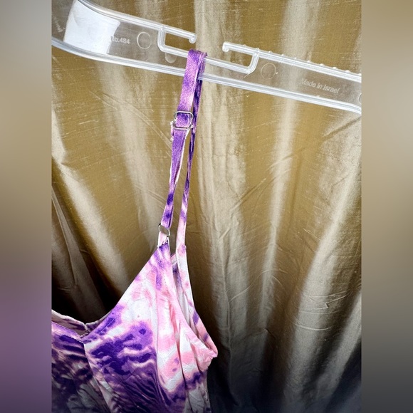 🎉FINAL PRICE🎉 Purple tye-die boho handkerchief dress - Picture 4 of 4